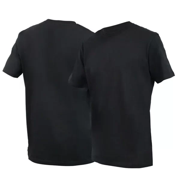 MacLeod Scotland Blank Crew Neck T-Shirt Black