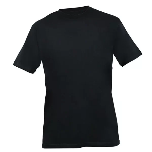 MacLeod Scotland Blank Crew Neck T-Shirt Black